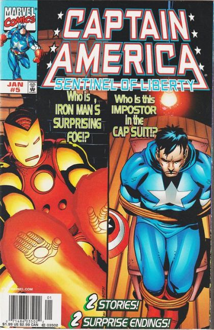 Captain America: Sentinel of Liberty, Vol. 1 #5B Newsstand Edition