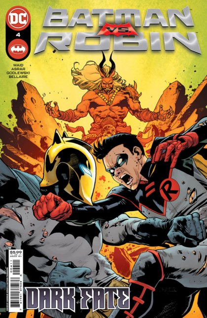 Batman vs. Robin #4A Regular Mahmud Asrar Cover