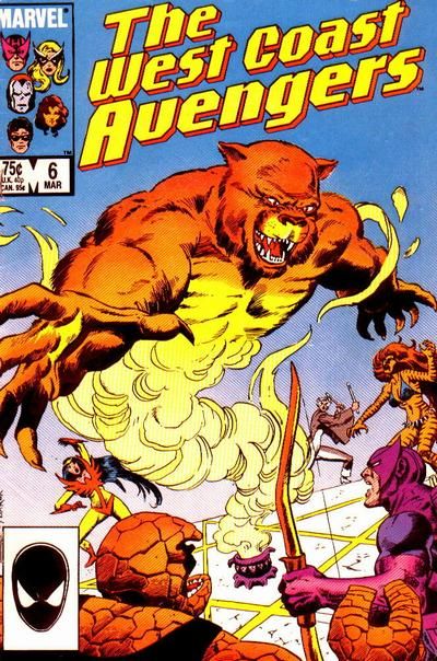 The West Coast Avengers, Vol. 2 #6A Direct Edition