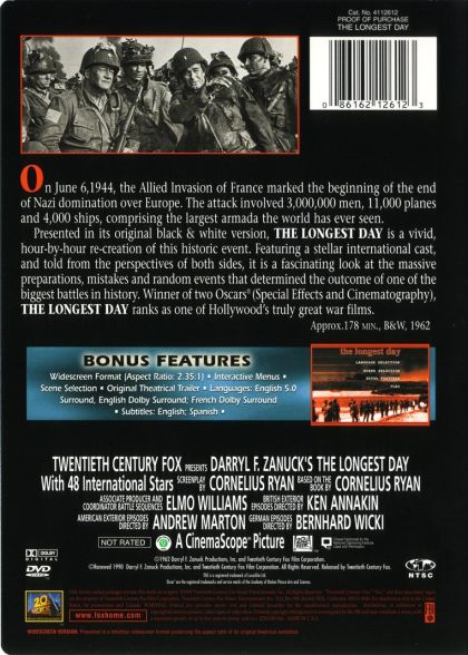 The Longest Day (1962) - DVD