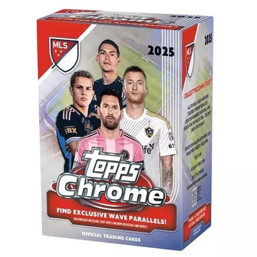 2025 MLS Topps Chrome Value Box