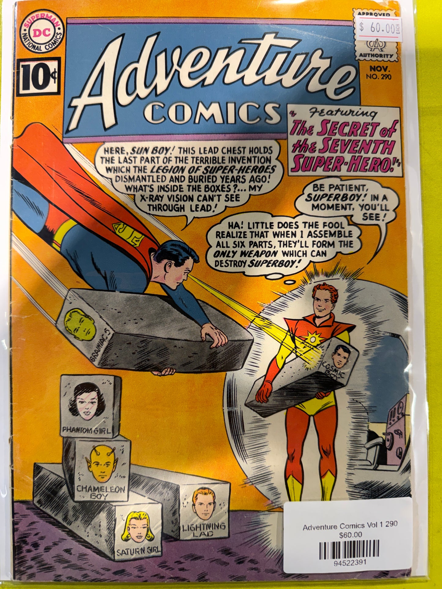 Adventure Comics #290