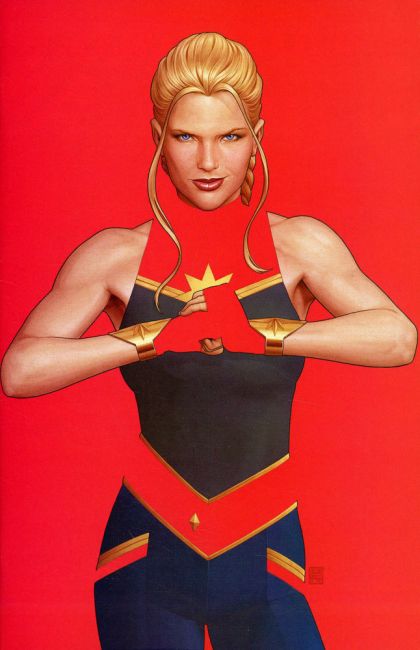Captain Marvel, Vol. 12 #1G John Tyler Christopher Negative Space Variant