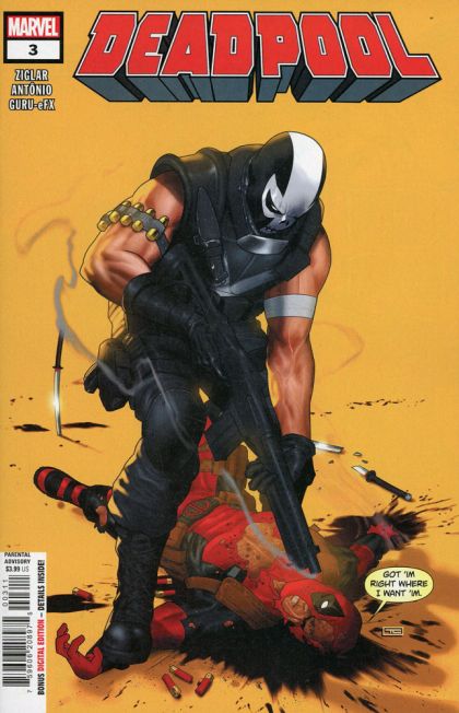 Deadpool, Vol. 9 #3A Taurin Clarke Regular