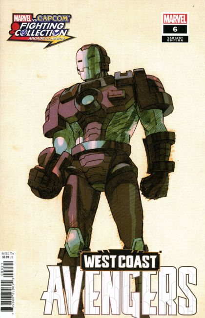 The West Coast Avengers, Vol. 4 #6B Bengus Marvel vs. Capcom Variant