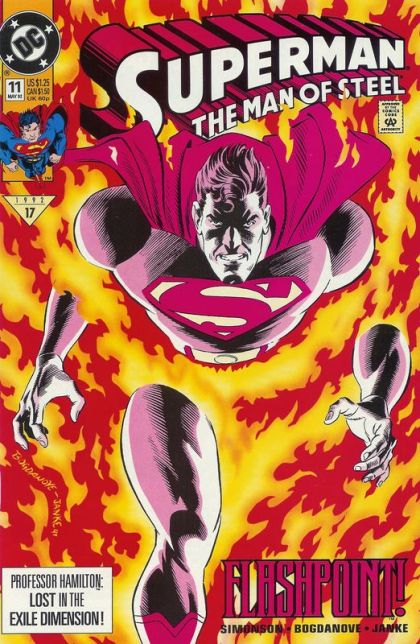 Superman: The Man of Steel #11A Direct Edition