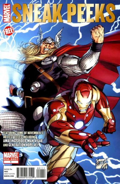 Marvel Sneak Peeks #1 November 2010