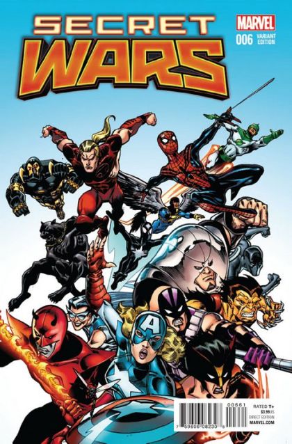 Secret Wars (2015) #6F Ron Frenz Incentive Variant (1:25)