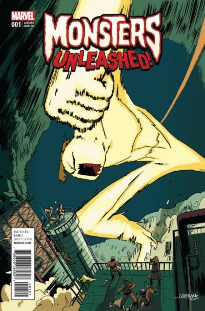 Monsters Unleashed, Vol. 2 #1B Variant Ken Niimura Cover