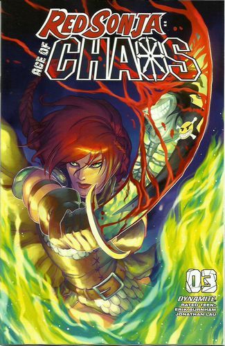Red Sonja: Age of Chaos #3X Bonus FOC Hetrick Cover