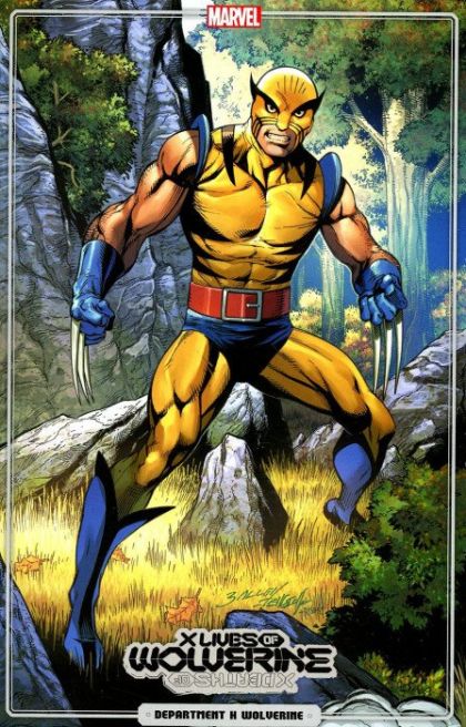 X Lives of Wolverine #1I Mark Bagley Trading Card Variant
