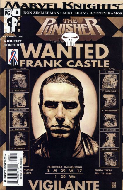 The Punisher, Vol. 6 #8A Direct Edition