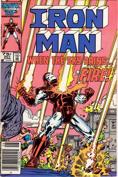 Iron Man, Vol. 1 #207B Newsstand Edition