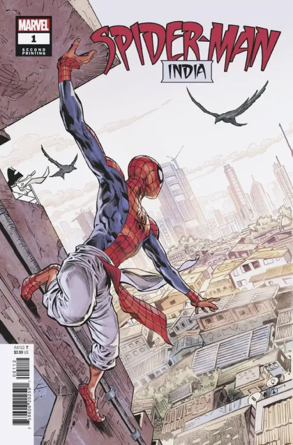 Spider-Man: India, Vol. 2 #1H 2nd Printing Abishek Malsuni Variant