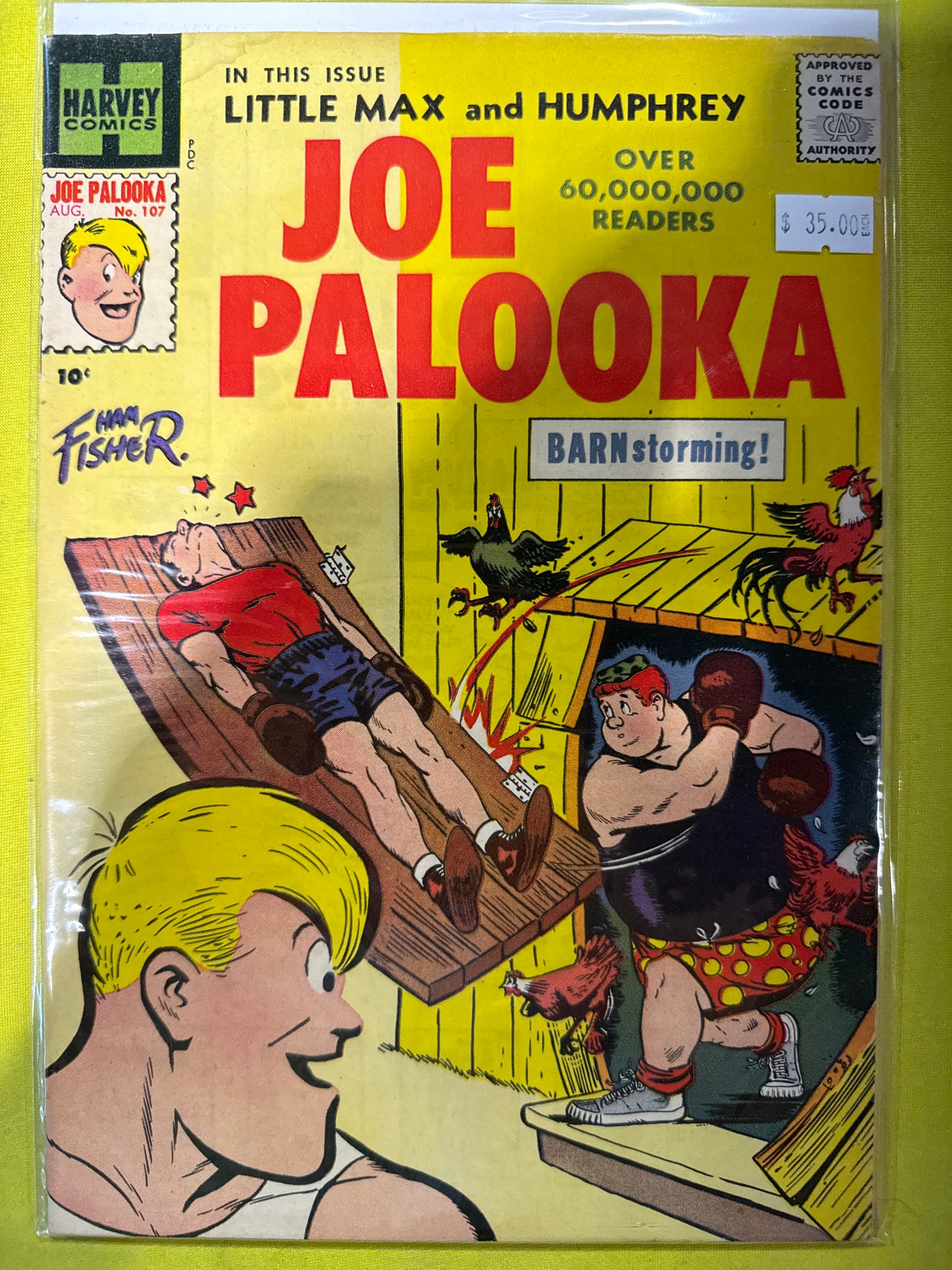 Joe Palooka #107 (1958)