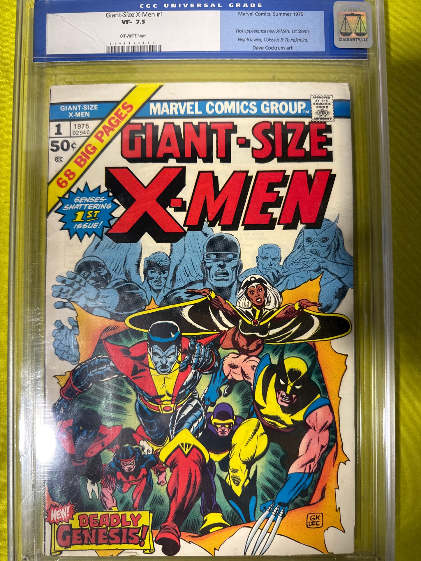 Giant Size X-men #1 CGC 7.5
