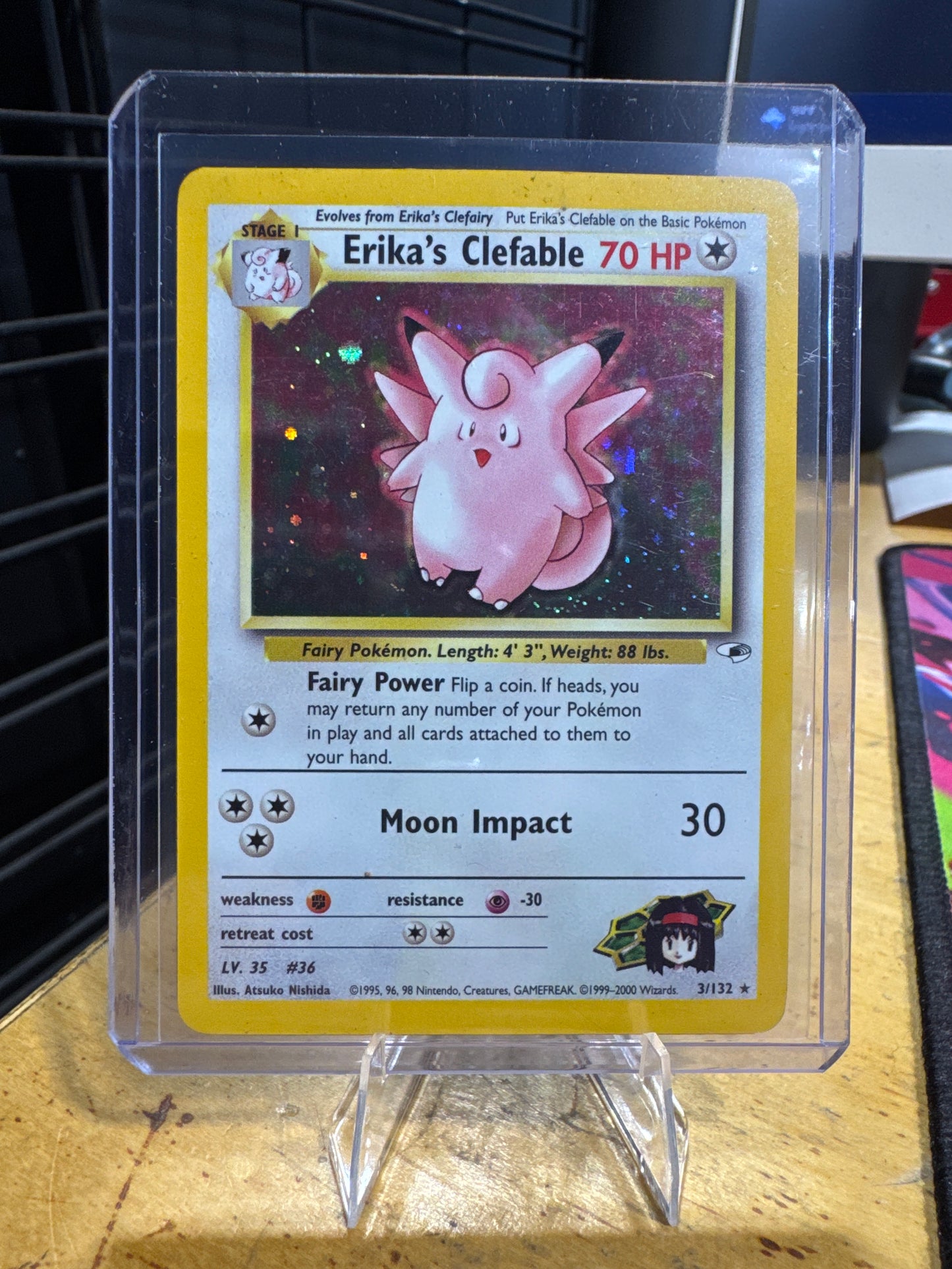 Erika's Clefable - Gym Heroes (G1)