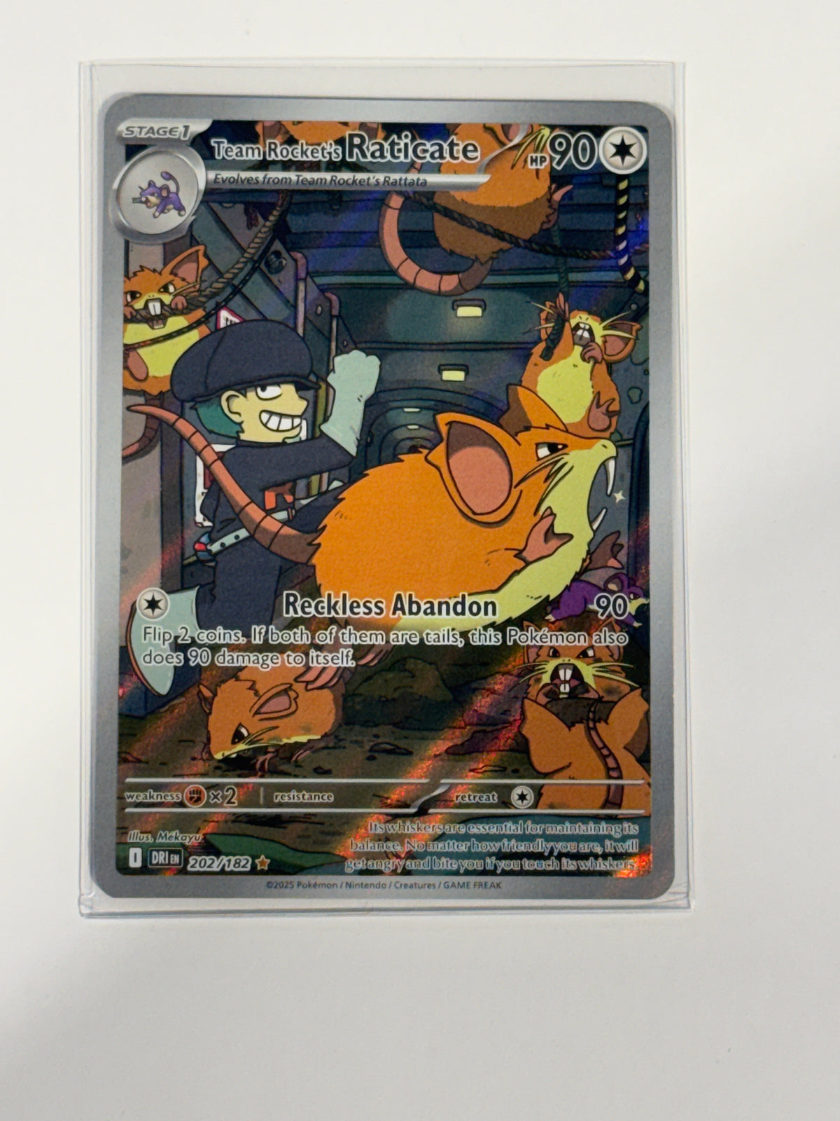 Team Rocket's Raticate 202/182
