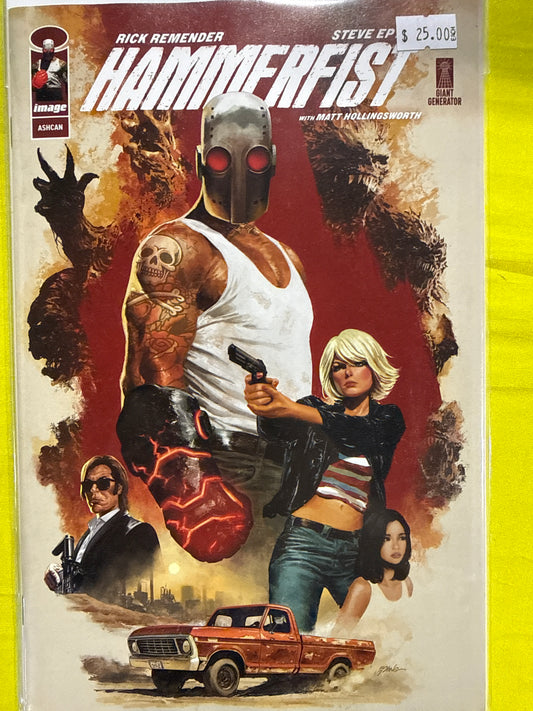 Hammer Fist Ashcan SDCC