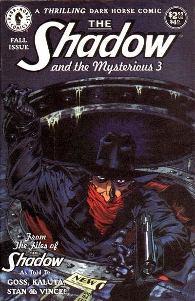 The Shadow and the Mysterious 3 #1