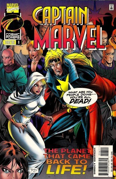 Captain Marvel, Vol. 4 #6 Direct Edition