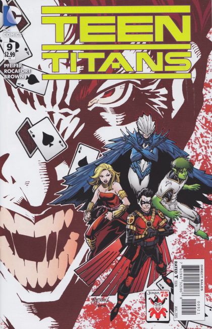 Teen Titans, Vol. 5 #9B Scott McDaniel Joker 75th Anniversary Variant Cover