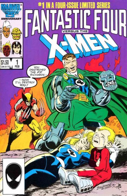 Fantastic Four Versus the X-Men #1A Direct Edition