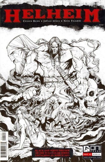 Helheim #1D Black and White Preview Edition