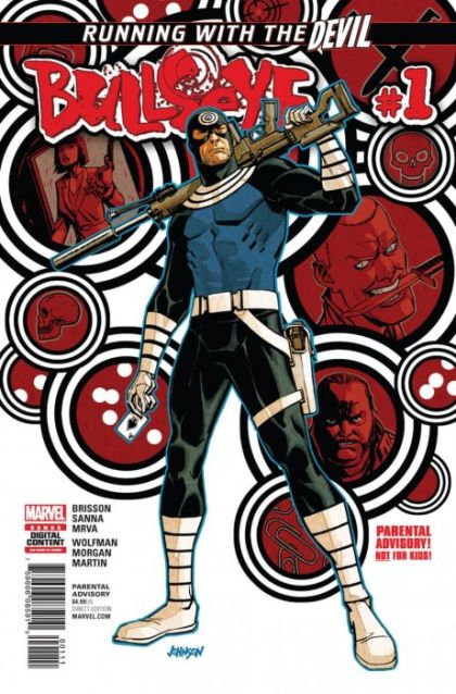 Bullseye, Vol. 1 #1A Dave Johnson Regular Cover
