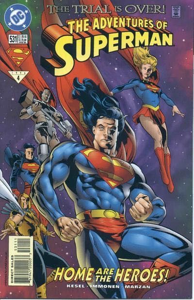 The Adventures of Superman #531A Direct Edition