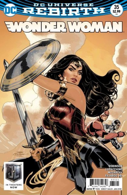 Wonder Woman, Vol. 5 #35B Terry Dodson Justice League Movie Variant