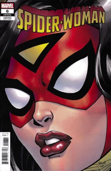 Spider-Woman, Vol. 7 #6C Variant Todd Nauck Headshot Cover