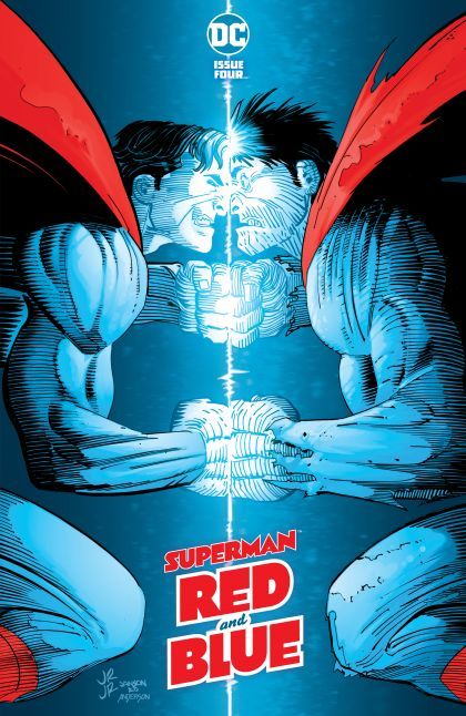 Superman: Red & Blue #4A Regular John Romita Jr & Klaus Janson Cover