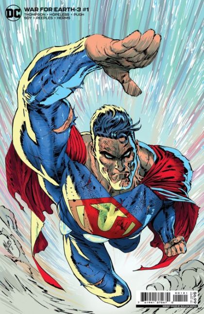 War For Earth-3 #1B Guillem March Card Stock Cover