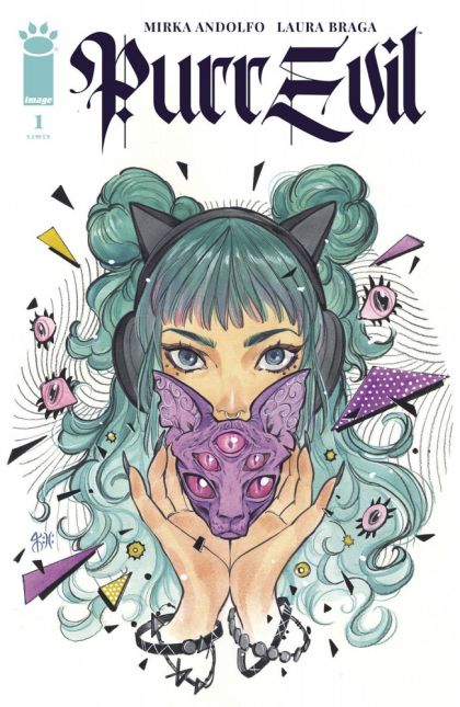 Purr Evil #1C Peach Momoko Variant