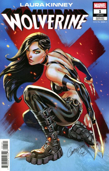 Laura Kinney: Wolverine #1B J. Scott Campbell Variant