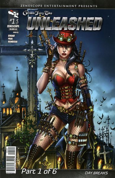 Grimm Fairy Tales: Unleashed #1B Jamie Tyndall Variant
