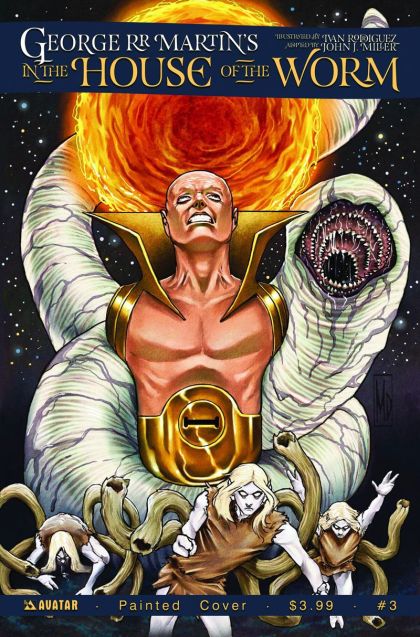 George R.R. Martin's In The House of the Worm #3C Painted Cover