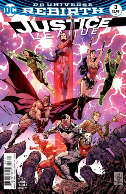 Justice League, Vol. 2 #3A Regular Tony S. Daniel Cover