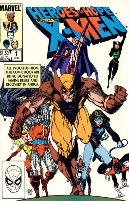 Heroes for Hope starring the X-Men #1A Direct Edition