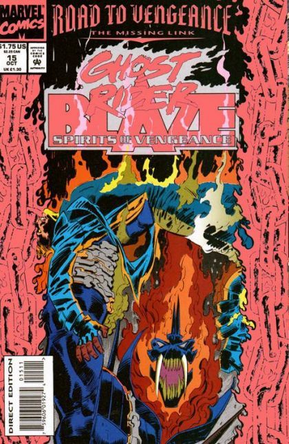 Ghost Rider / Blaze: Spirits of Vengeance #15A Direct Edition