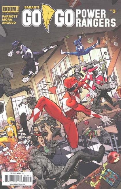 Go Go Power Rangers #3A Dan Mora Regular