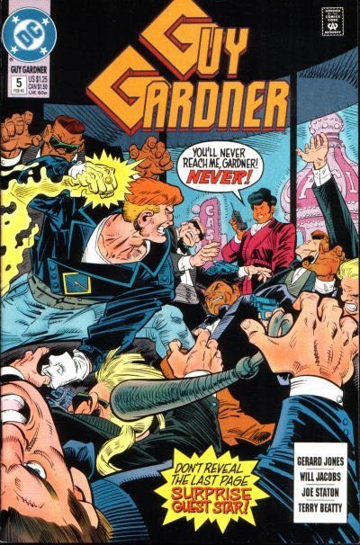 Guy Gardner: Warrior #5A Direct Edition