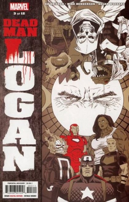 Dead Man Logan #3A Regular Declan Shalvey Cover