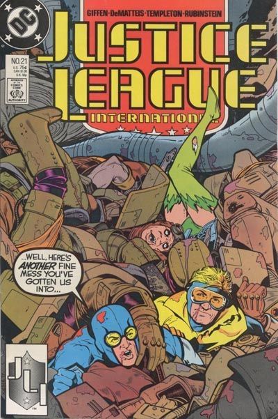 Justice League / International / America #21A Direct Edition