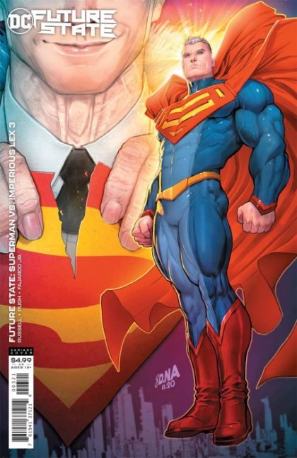 Future State: Superman Vs. Imperious Lex #3B Variant David Nakayama Card Stock Cover