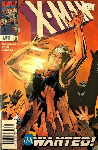 X-Man #34B Newsstand Edition