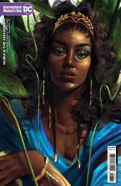 Nubia and the Amazons #6C Juliet Nneka Card Stock Cover