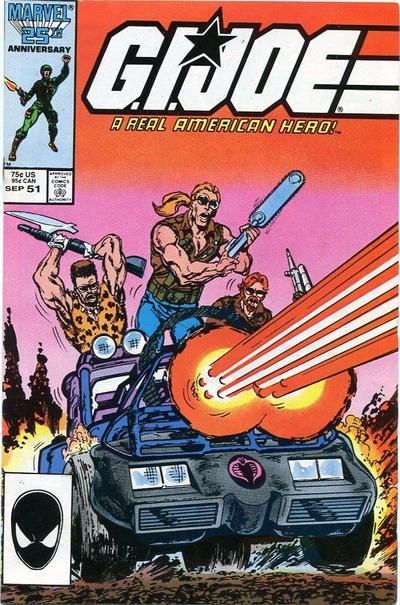 G.I. Joe: A Real American Hero (Marvel) #51C Second Print