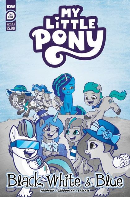 My Little Pony: Black, White & Blue #1A Agnes Garbowska Regular